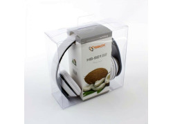 Sbox Koptelefoon HS-501W Coconut, White