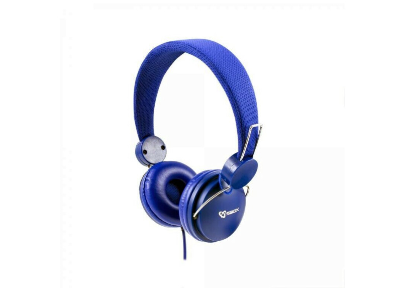 Sbox Koptelefoon HS-736BL Blueberry, Blue