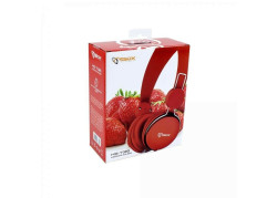 Sbox Koptelefoon HS-736R Strawberry, Red