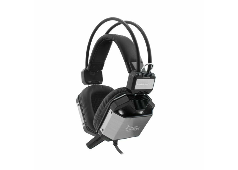 White Shark headset JAGUAR-7.1 / Zwart/Zilver