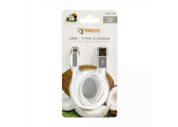 Sbox Usb oplader android USB -TYPEC-15W Coconut, White