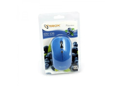 Sbox Draadloze muis WM-106 Blueberry, Blue