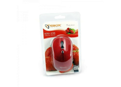 Sbox Draadloze muis WM-106 Strawberry, Red