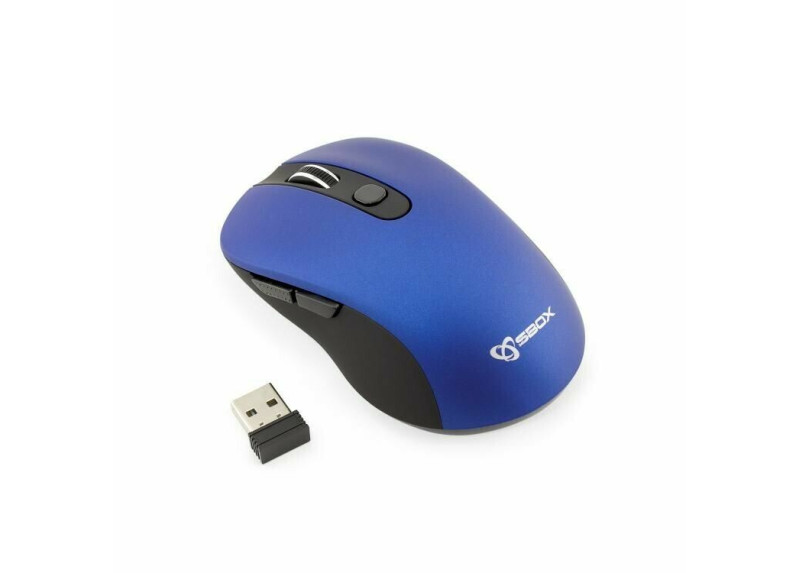 Sbox draadloze muis WM-911-blauw