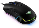 Spirit of Gamer Elite M20 new design 4000 dpi RGB gaming muis - zwart