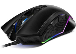 Spirit of Gamer Elite M20 new design 4000 dpi RGB gaming muis - zwart