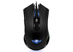 Spirit of Gamer Elite M20 new design 4000 dpi RGB gaming muis - zwart