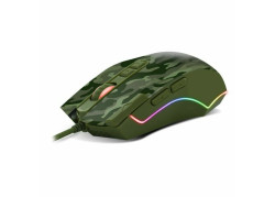 Spirit of Gamer Elite M50 army edition 4000 dpi gaming muis met LED verlichting