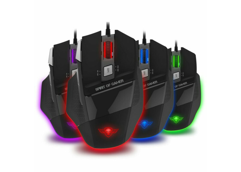 Spirit Of Gamer - Pro-M8 Optische Gaming Muis - PC