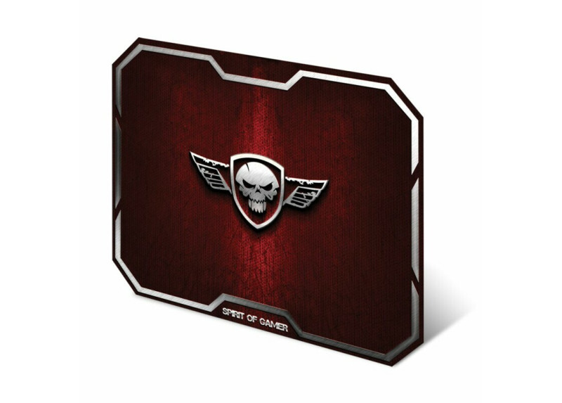 Spirit of Gamer - Muismat Skull - Medium - Rood