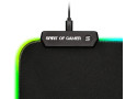 RGB gaming muismat - medium formaat - 30 x 23 x 0,3 cm