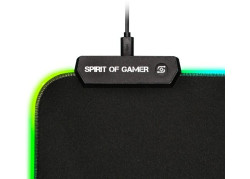 RGB gaming muismat - medium formaat - 30 x 23 x 0,3 cm