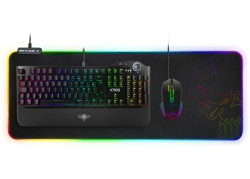 RGB gaming muismat - extra groot - 80 x 30 x 0,3 cm