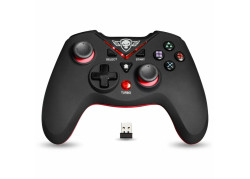 Spirit of Gamer - Wireless Controller XGP - 2.4 Ghz - Nano USB - PC - PS3 - Zwart met Rood