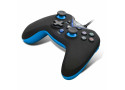 Spirit of Gamer - Wired Controller XGP - PC - PS3 - Zwart met Blauw