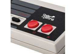 Under Control Under Control - Nintendo NES Controller bedraad - Grijs/Zwart