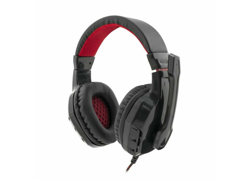 White Shark Panther Black/Red Gaming Headset