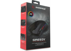 Rampage SMX-G72 greedy gaming muis -RGB- 4800 dpi