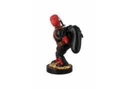 Cable Guy - Deadpool Rear telefoonhouder - game controller stand met usb oplaadkabel 8 inch