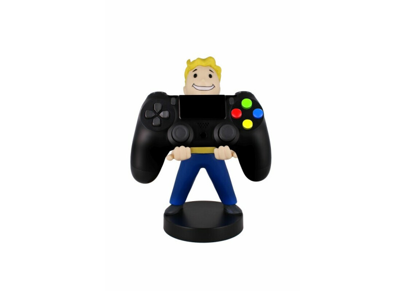 Cable guy - Vault boy 111 telefoonhouder - game controller stand met usb oplaadkabel 8 inch