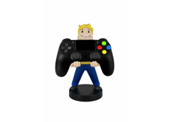 Cable Guy - Vault boy 76 telefoonhouder - game controller stand met usb oplaadkabel 8 inch