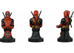 Cable Guy - Deadpool Plinth telefoonhouder - game controller stand met usb oplaadkabel 8 inch