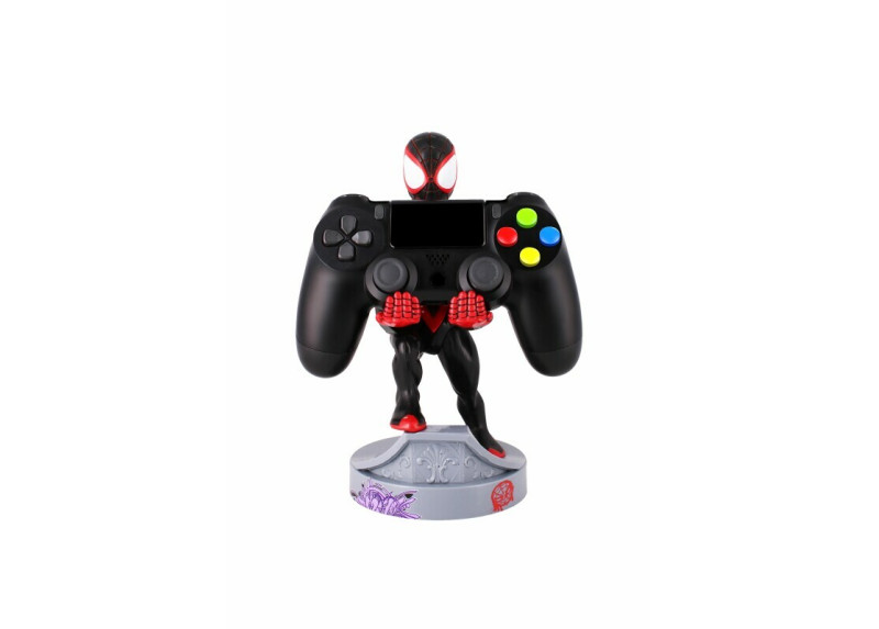 Cable Guy - Miles Morales Spiderman telefoonhouder - game controller stand met usb oplaadkabel 8 inch