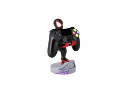 Cable Guy - Miles Morales Spiderman telefoonhouder - game controller stand met usb oplaadkabel 8 inch