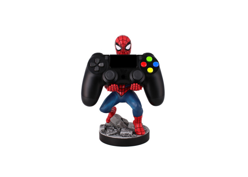 Cable Guy - Spider-Man telefoonhouder - game controller stand met usb oplaadkabel 8 inch