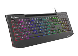 GENESIS LITH 400 RGB - Silent Gaming keyboard - Zwart