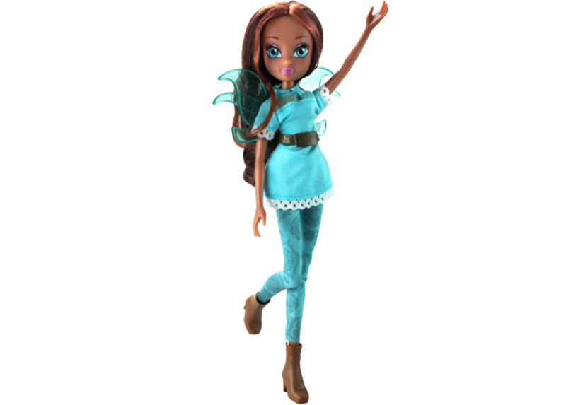 Winx GLAMOUR FRIENDS Aisha/Layla speelpop - 26cm