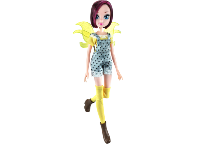 Winx GLAMOUR FRIENDS Tecna speelpop - 26cm