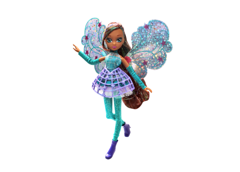 Winx COSMIC FAIRY Aisha/Layla speelpop - 26cm