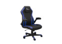 White Shark gaming stoel dervish zwart-blauw