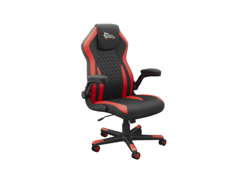 White Shark gaming stoel dervish zwart-rood