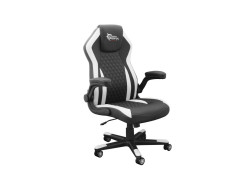 White Shark gaming stoel dervish zwart-wit