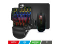 Spirit of Gamer XPERT-G900 3 in 1 RGB combo keypad muis en muismat voor PS4/Xboxone/Switch/PC Zwart