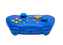 Nintendo Switch - Draadloze Bluetooth Controller - Blauw met Goud