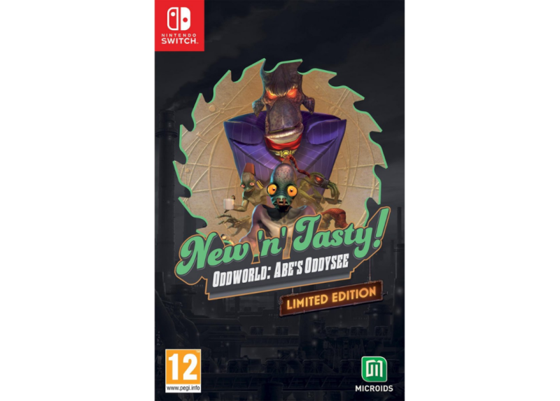 Oddworld New n Tasty Limited Edition - Nintendo Switch Game