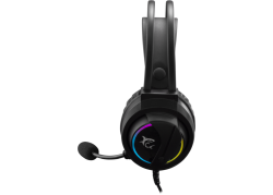 White Shark WOLF GH-2044 USB Gaming Headset voor PS4 en PC met RGB verlichting - Zwart