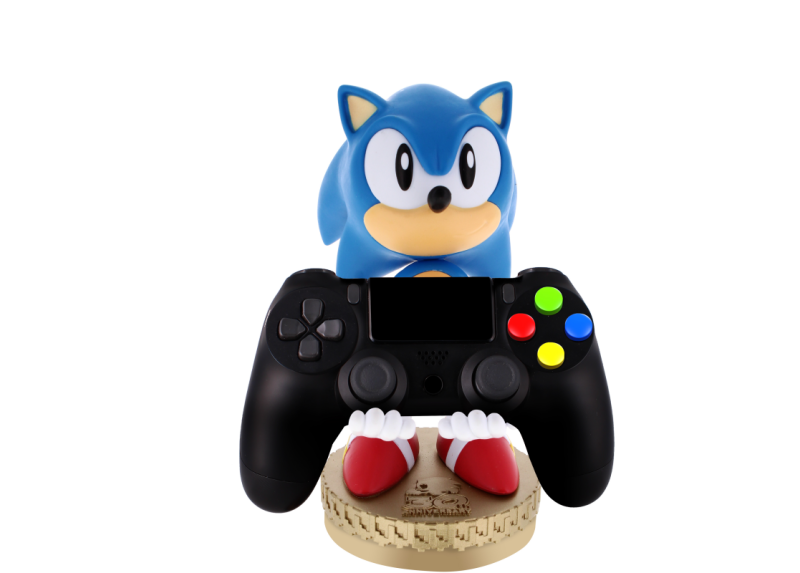 Cable Guy Super Sonic 30th Anniversary - Special Edition telefoon- en game controller houder met usb oplaadkabel