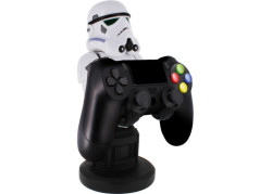 Cable Guy Remnant Stormtrooper (The Mandalorian) telefoon- en game controller houder met usb oplaadkabel