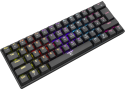 White Shark SHINOBI GK-2022 TKL Gaming toetsenbord met LED verlichting en Outemu blauwe mechanische switches US Layout - Zwart