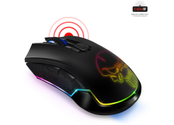 Elite M20 Draadloze Gaming muis met RGB verlichting - Zwart