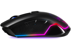 Elite M20 Draadloze Gaming muis met RGB verlichting - Zwart