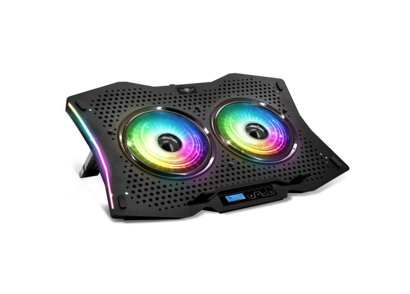 Airblade 1000 RGB Laptop cooling pad tot 17 inch