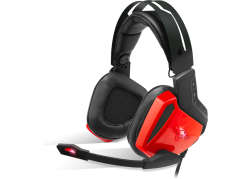 XPERT-H100 7.1 surround sound PC Gaming Headset - Rood