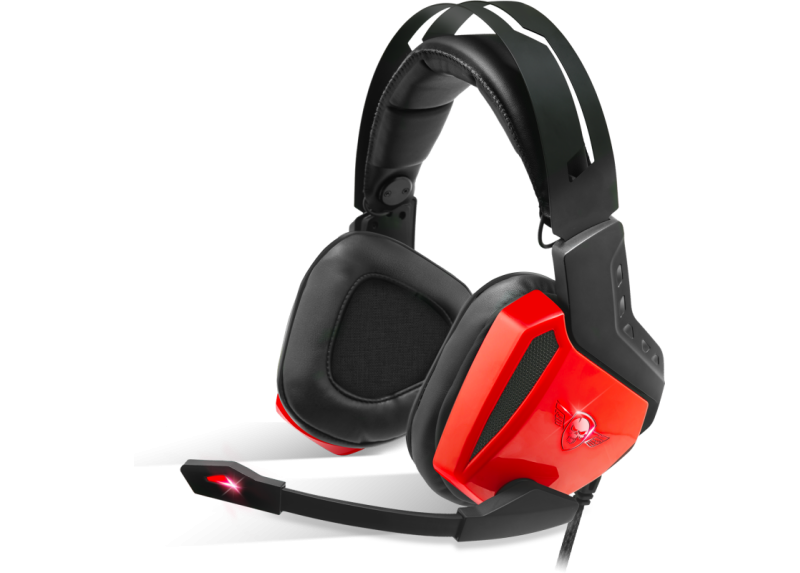 XPERT-H100 7.1 surround sound PC Gaming Headset - Rood