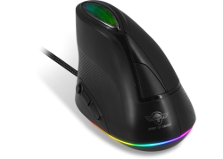 ELITE M60 RGB muis met ergonomisch verticaal design - Zwart