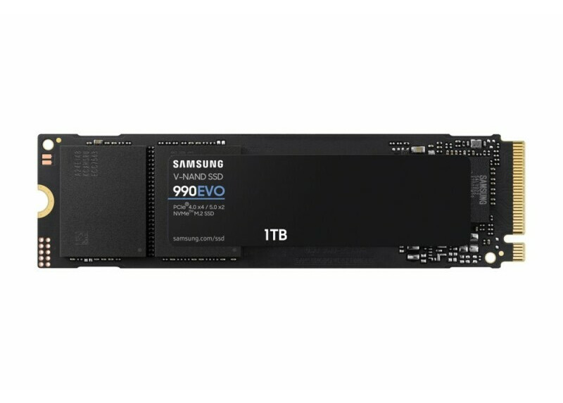 1TB M.2 PCIe NVMe Samsung 990 EVO TLC/5000/4200